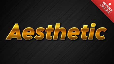 Aesthetic Text Effect Generator