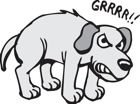 Mean Dog Clipart Clipart Best