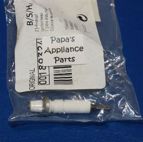 New Genuine Oem Thermador 189324 00189324 Gas Surface Burner Spark Electrode Ebay