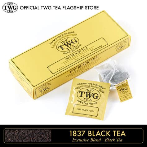 Twg Tea 1837 Black Tea Black Tea Blend In 15 Hand Sewn Cotton Tea
