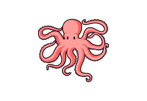 Octopus Animal Clipart Graphic by TiveCreate · Creative Fabrica