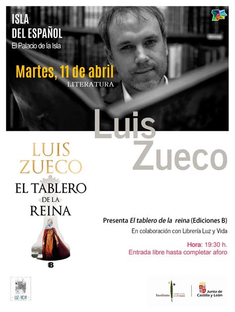 El Escritor Luis Zueco Presenta En Burgos Su Novela El Tablero De La