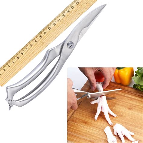 Stainless Steel Kitchen 25cm 9 8 Heavy Duty Poultry Chicken Bone