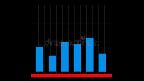 Animation Graph Growth Chart Infographic Green Screen Stock Video