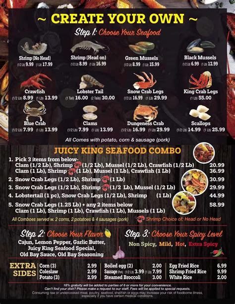 Juicy King Seafood - Seafood Restaurant | Online Order | Glen Burnie | MD