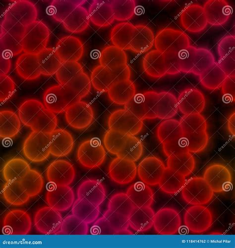 Red Virus Texture Stock Illustration Illustration Of Abstract 118414762