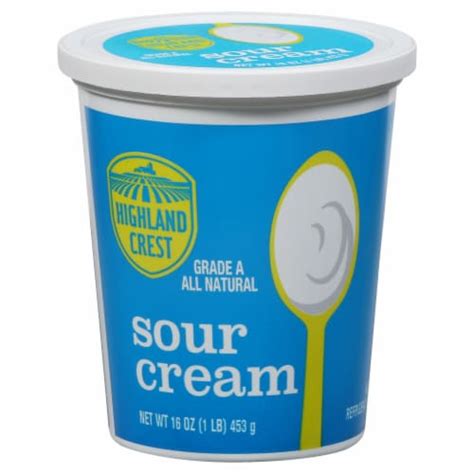 Highland Crest Sour Cream 16 Oz Harris Teeter