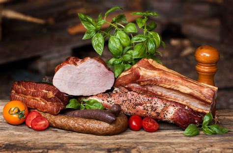 Пазл копченое мясо - разгадать онлайн из раздела "Еда" бесплатно