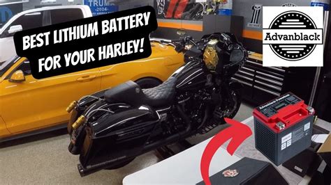 Advanblack Lithium Battery Installed In My Harley Davidson Road Glide