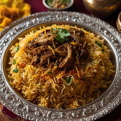 Royal Lucknowi Biryani Recipe Fragrant Rice Tender Mutton With