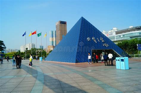 Famous Tourist Attractions in Shenzhen Window of the World Editorial ...