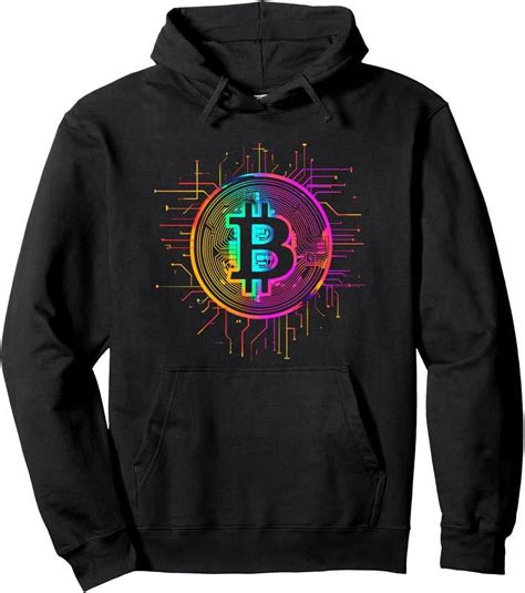 Bitcoin Logo Crypto Trader Investor Cryptocurrency Btc Pullover Soft