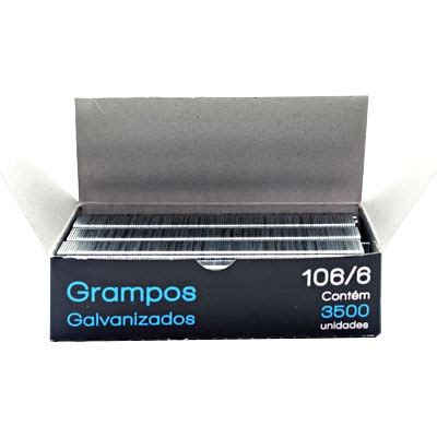 Grampo P Grampeador Rocama Galvanizado Spiral Grampos