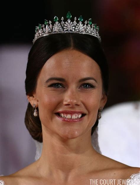 The Daily Diadem Princess Sofia S Emerald Palmette Tiara Princess Sofia Of Sweden Princess