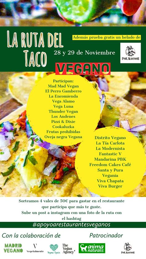 Gu A De La Ruta Del Taco Vegano En Madrid