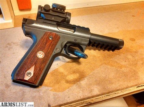 Armslist For Sale Trade Ruger Mk Iii 22 45 Threaded Barrel Slab Sided