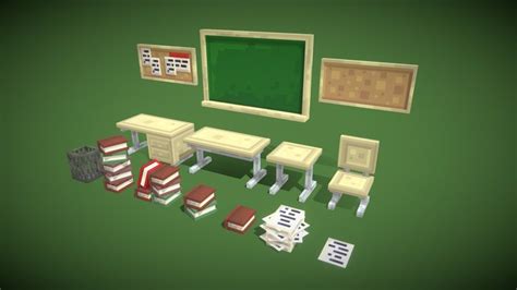 Blackboard 3d Models Sketchfab