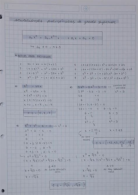 Solution Ecuaciones Polin Micas De Grado Superior Studypool