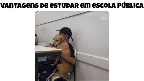 Minutos De Memes Vantagens De Estudar Em Escola P Blica Memes