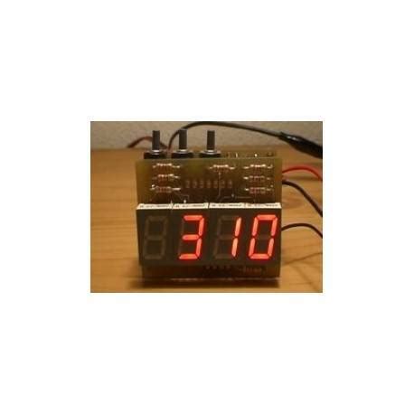 Reloj Digital Con Display De 7 Segmentos