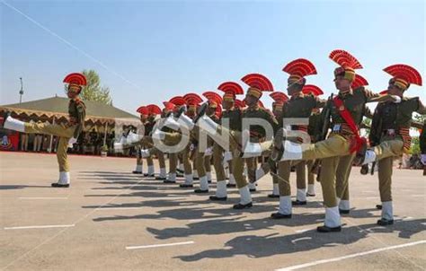 Photograph Border Security Force BSF Recruits Passing Out Parade In