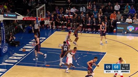 3rd Quarter One Box Video New York Knicks Vs Washington Wizards