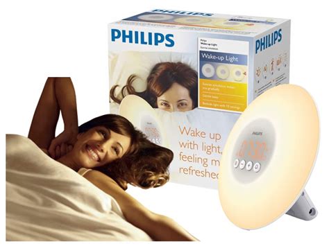 LAMPA ANTYDEPRESYJNA BUDZIK ŚWIETLNY PHILIPS LAMPKA RADIO ŁATWA POBUDKA