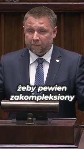 Marcin Kierwi Ski Z E Rz Dy Pis U Nie Wr C Sejm Pis Policja