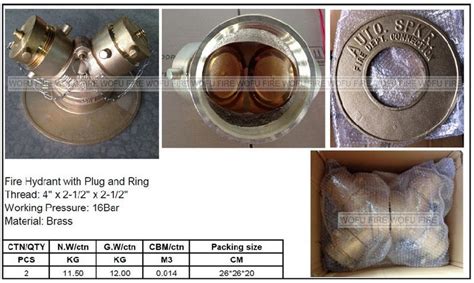 China Fire Department Double Check Valve China Siamese Hose Connections Siamese Fire Hose