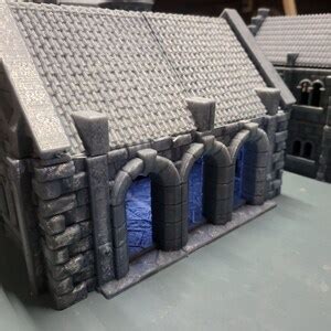 Building 2, Ivory Citadel, Gondor, Ivory Building, Dungeons and Dragons, LOTR, Osgiliath - Etsy