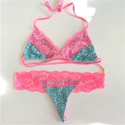 Beach Bunny Swim Beach Bunny Lady Lace Thong Bikini M Poshmark