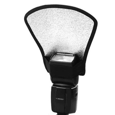 A R Flecteur De Lumi Re Flash Pour Appareil Photo Diffuseur De Flash