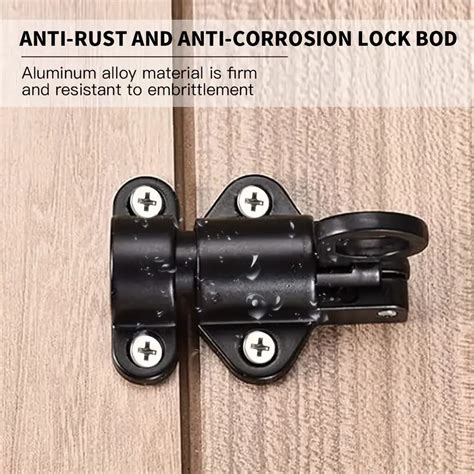 1 2pcs Spring Loaded Door Lock Self Closing Window Door Latches Locks Resilient Bolt Latch