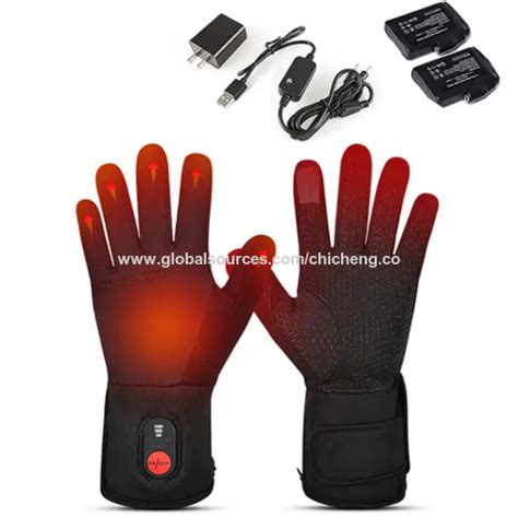 Buy Wholesale China 7.4 V Touch Screen Waterproof Snow Heating Glove Liners Battery Rechargeable ...