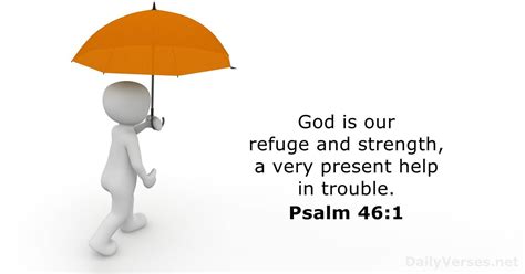Psalm 46 - KJV & WEB - DailyVerses.net