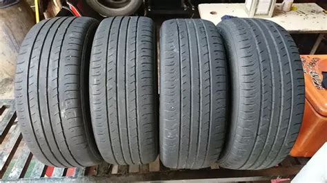 Ban 215 55 R17 Dunlop 1set Like New - Velg dan Ban - 910778165