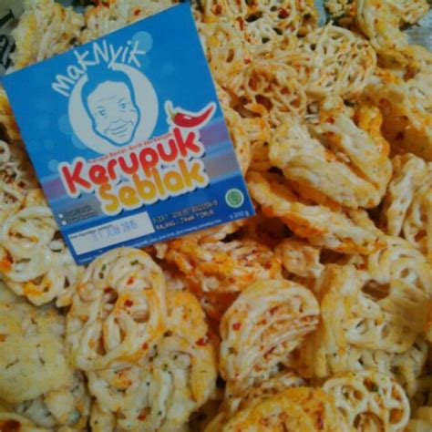 Krupuk Seblak Kerupuk Oven Gr Makanan Minuman Snek Di Carousell