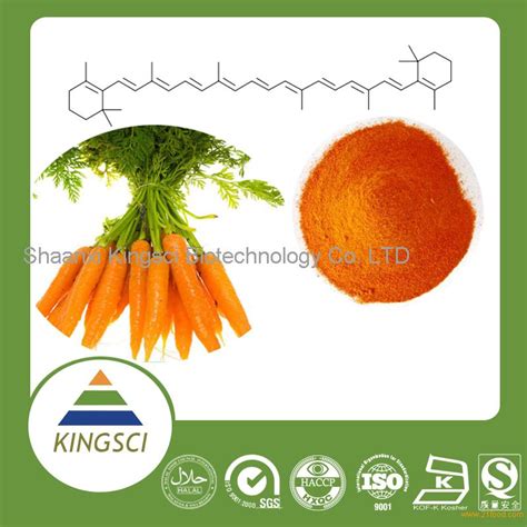 Natural Beta Carotene Food Additives China Kingsci Price Supplier 21food