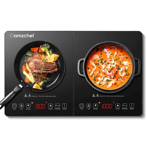 Amzchef 2 Burner Induction Cooktop Review Cooking With Magnets