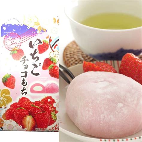 Japan Strawberry Cream Daifuku T Box Buy Japanese Daifuku In Australia