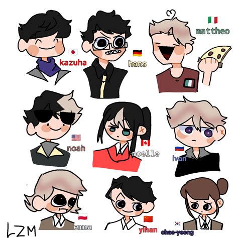 Some Countryhumans Human Name My Opinion Rcountryhumans
