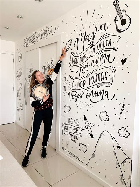 Lettering Handlettering E Brushlettering Pela Artista Karolstefanini