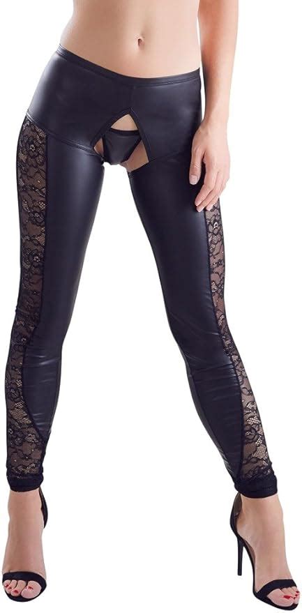 Orion Leggings Sexy Ouvert Leggings Mit String Eng Anliegende Hose