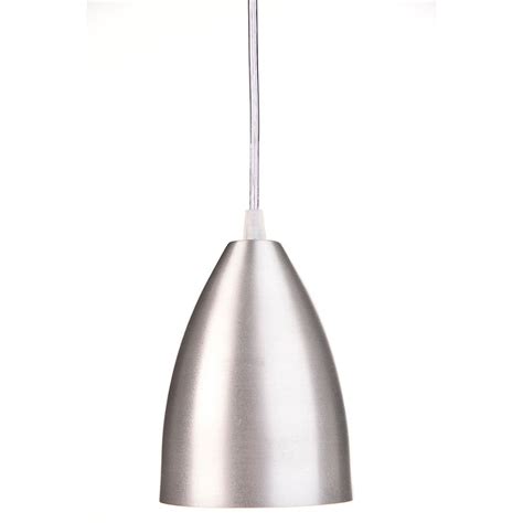 Lustre Pendente Luminária Cone Mini Vegas Alumínio Prata Submarino