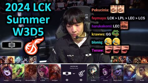 DK Vs KDF Game 1 2 3 2024 LCK Summer Week 3 Day 5 Twitch VOD