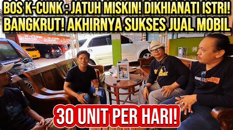 PERNAH BANGKRUT DIKHIANATI ISTRI AKHIRNYA BANGKIT DAN SUKSES JUAL 30