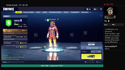 LIVE FR FORTNITE ON VISE TOP 1 ROAD TO 100 ABO ZEROX YouTube