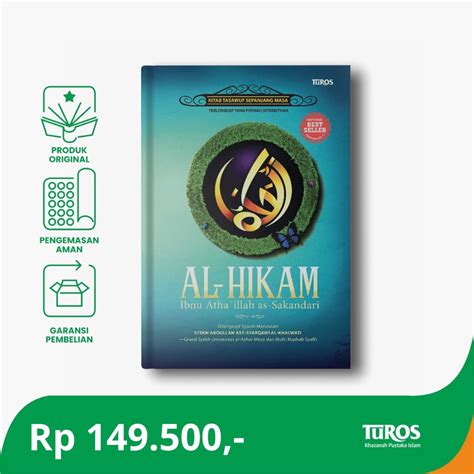 Jual Rene Turos Buku Terjemahan Turos Pustaka Al Hikam Hard Cover