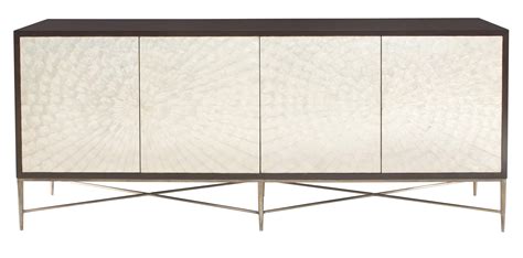 Bernhardt Interiors Dining Adagio Buffet With Capiz Shell Door Fronts