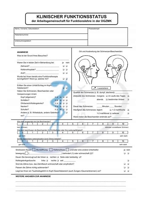 KLINISCHER FUNKTIONSSTATUS